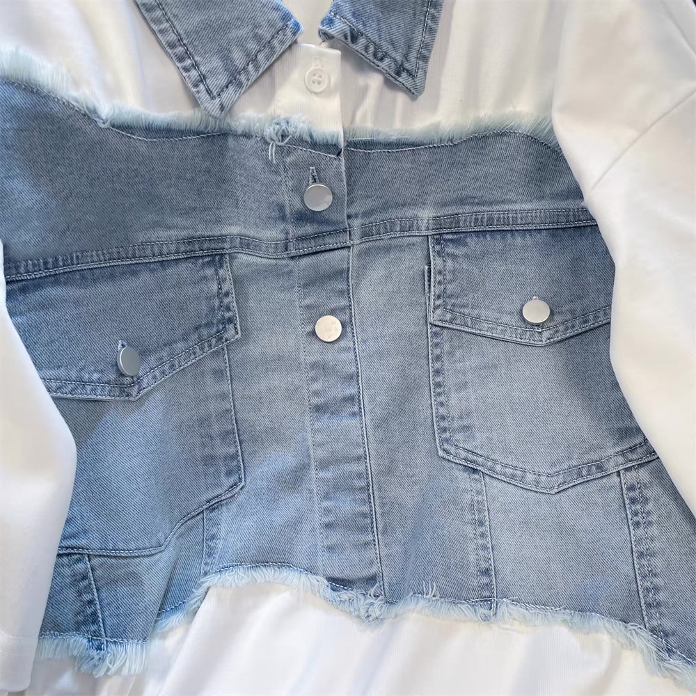She’s on fire denim shirt SDZZ672 image
