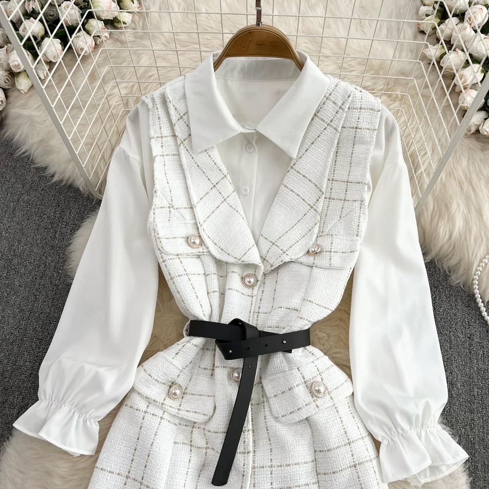 Feels good been me shirt dress set SDZZ622 image