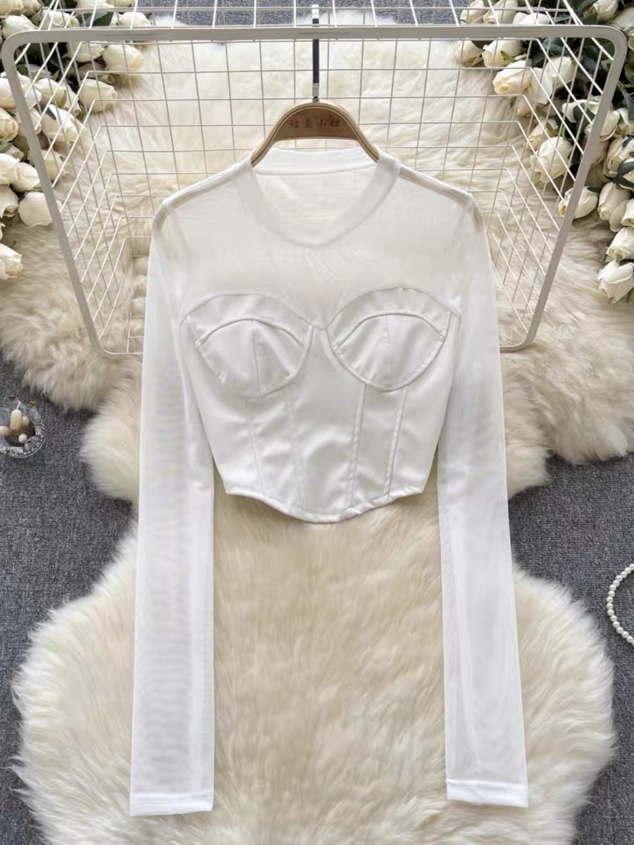 Piece of cake leather top TZZ2417 image
