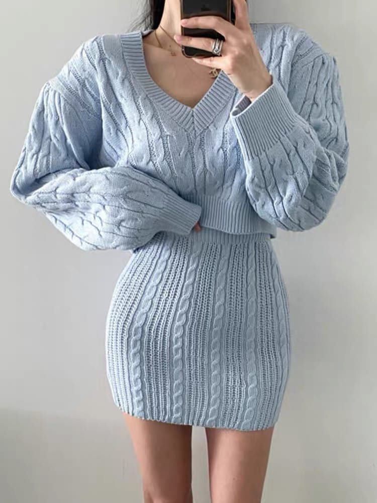 Trip with habibi knitted set TPZZ3447 image