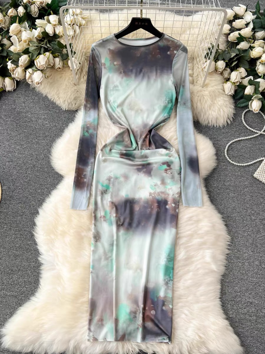Bonnie midi gown CBC263