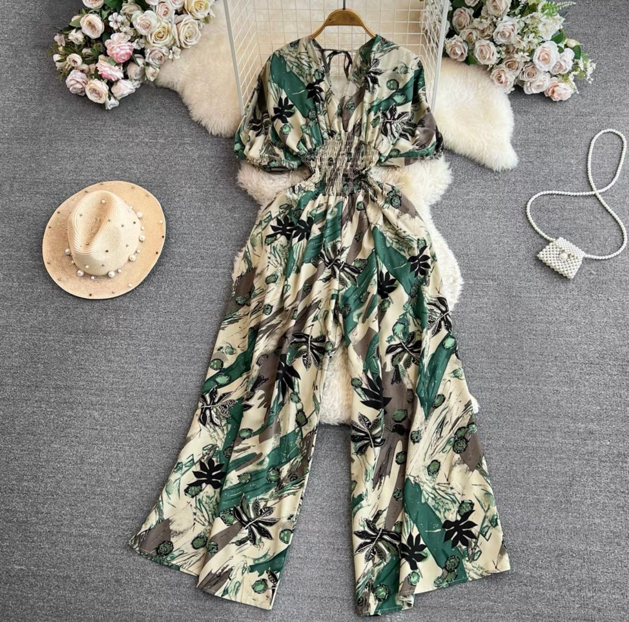Nights like this print jumpsuit JRZZ626 image