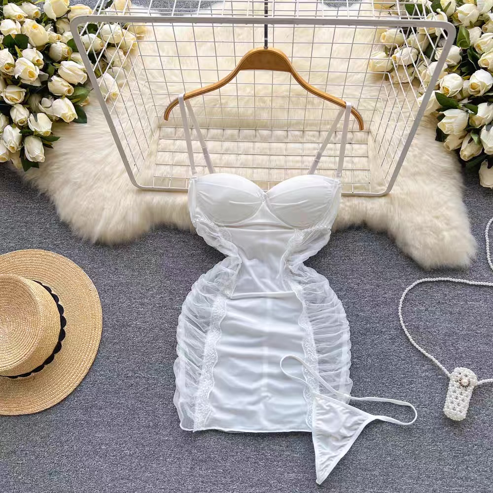 Love me more gown & panty set CBC69