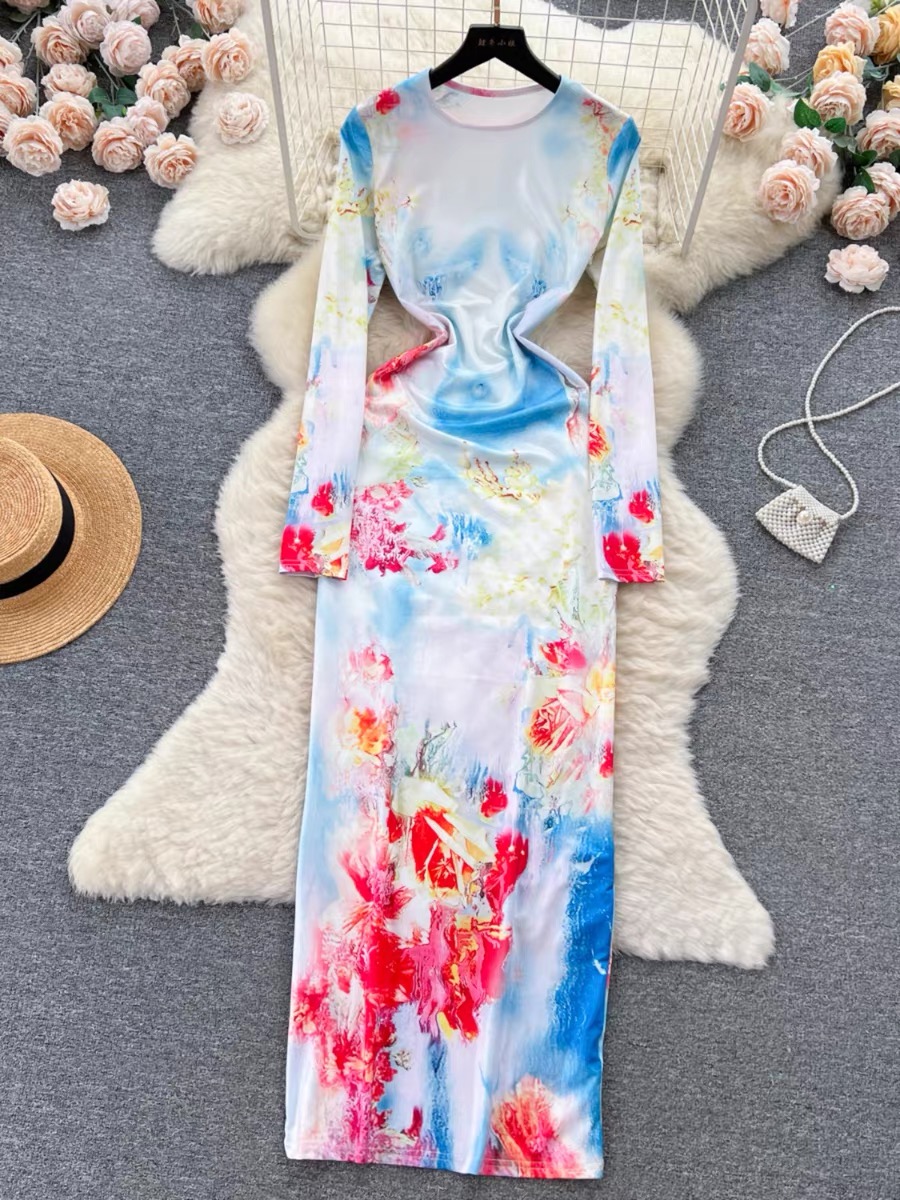 Album release colorful gown CBC178