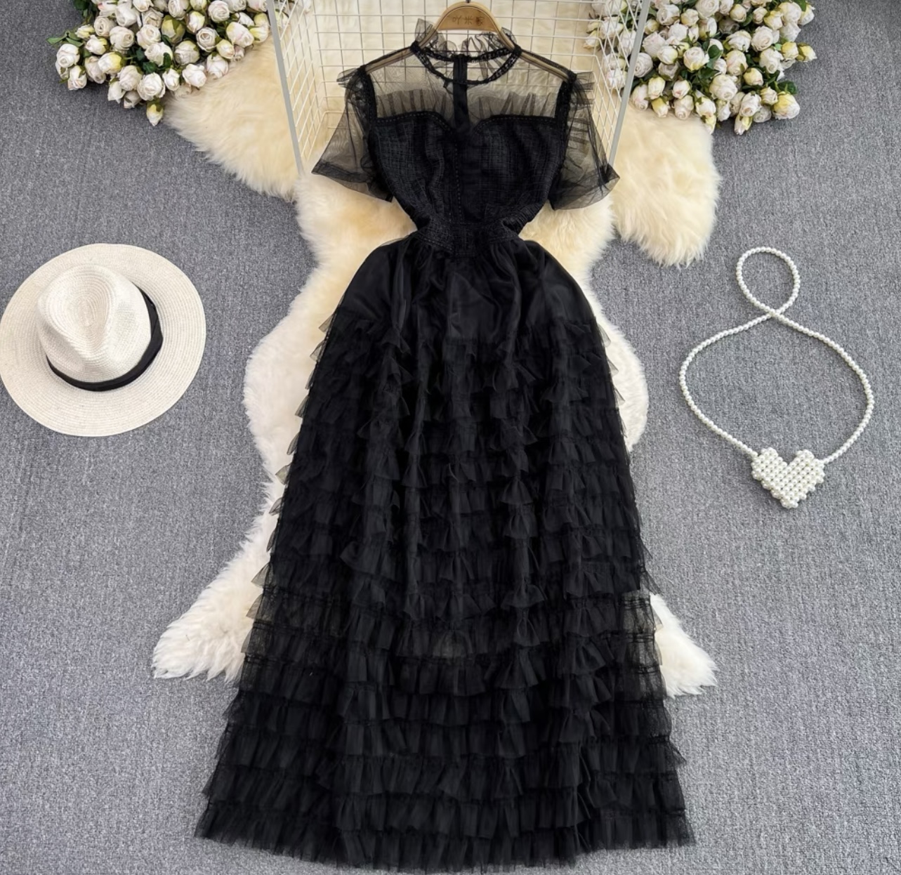 Monarch beauty tulle dress FD184 image