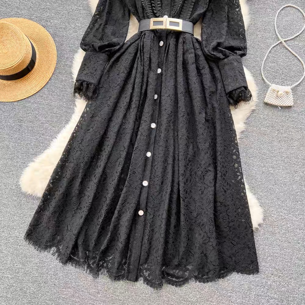 Kindly adventures little lace dress FD128 image