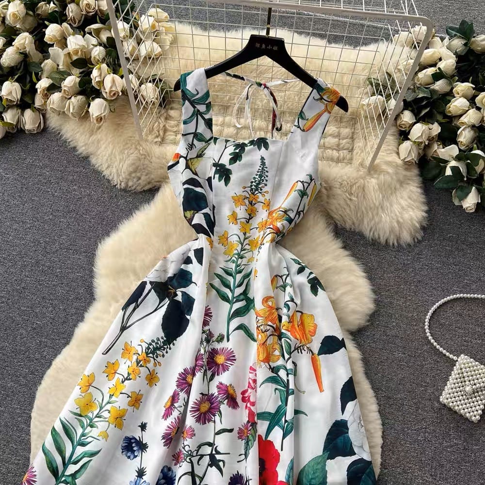 Only elegance floral dress CD263 image