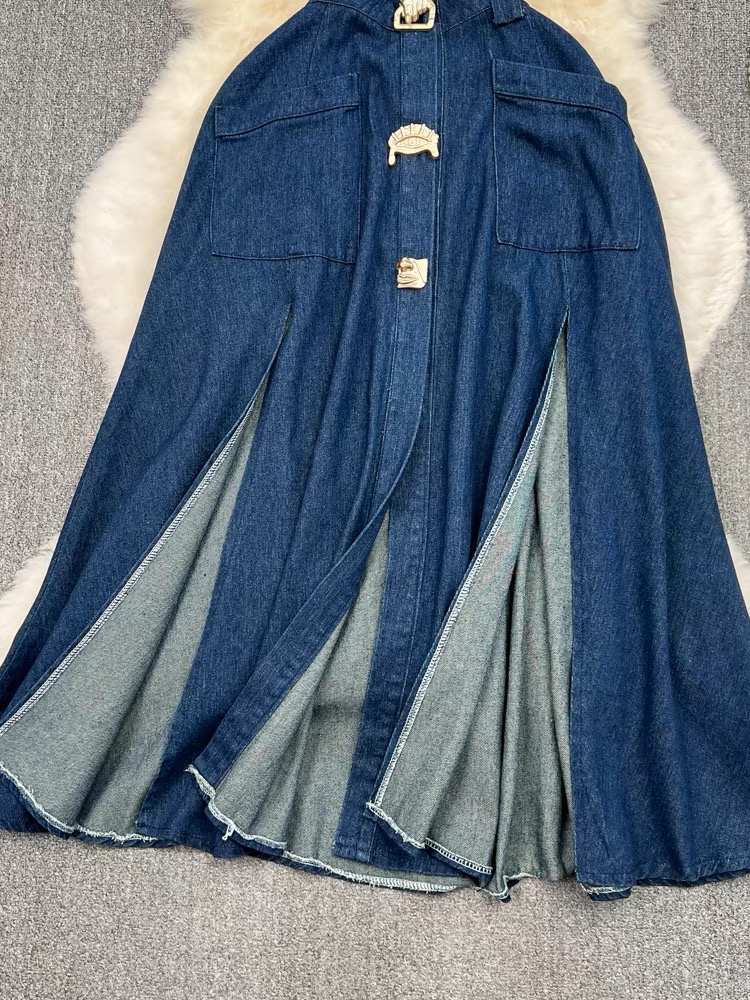 Ambitious proposal denim dress DD12 image