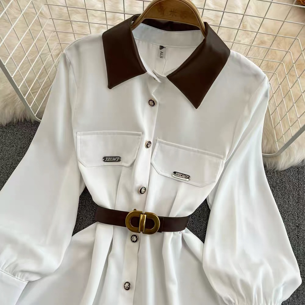 Dinner dates shirt dress SDZZ421 image