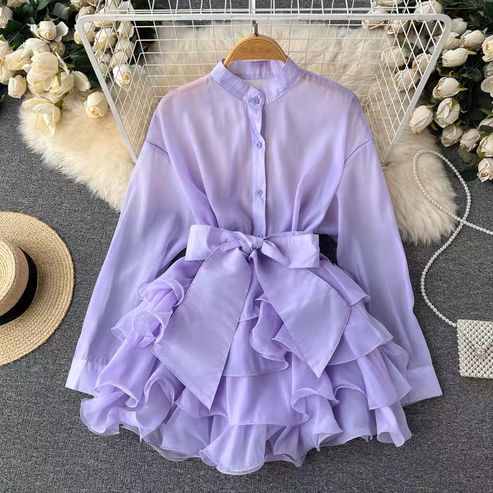 Ride the flutter ruffle blouse BE127 image