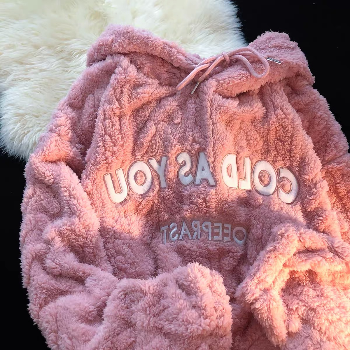 Under control wooly hoodie SSZZ340 image