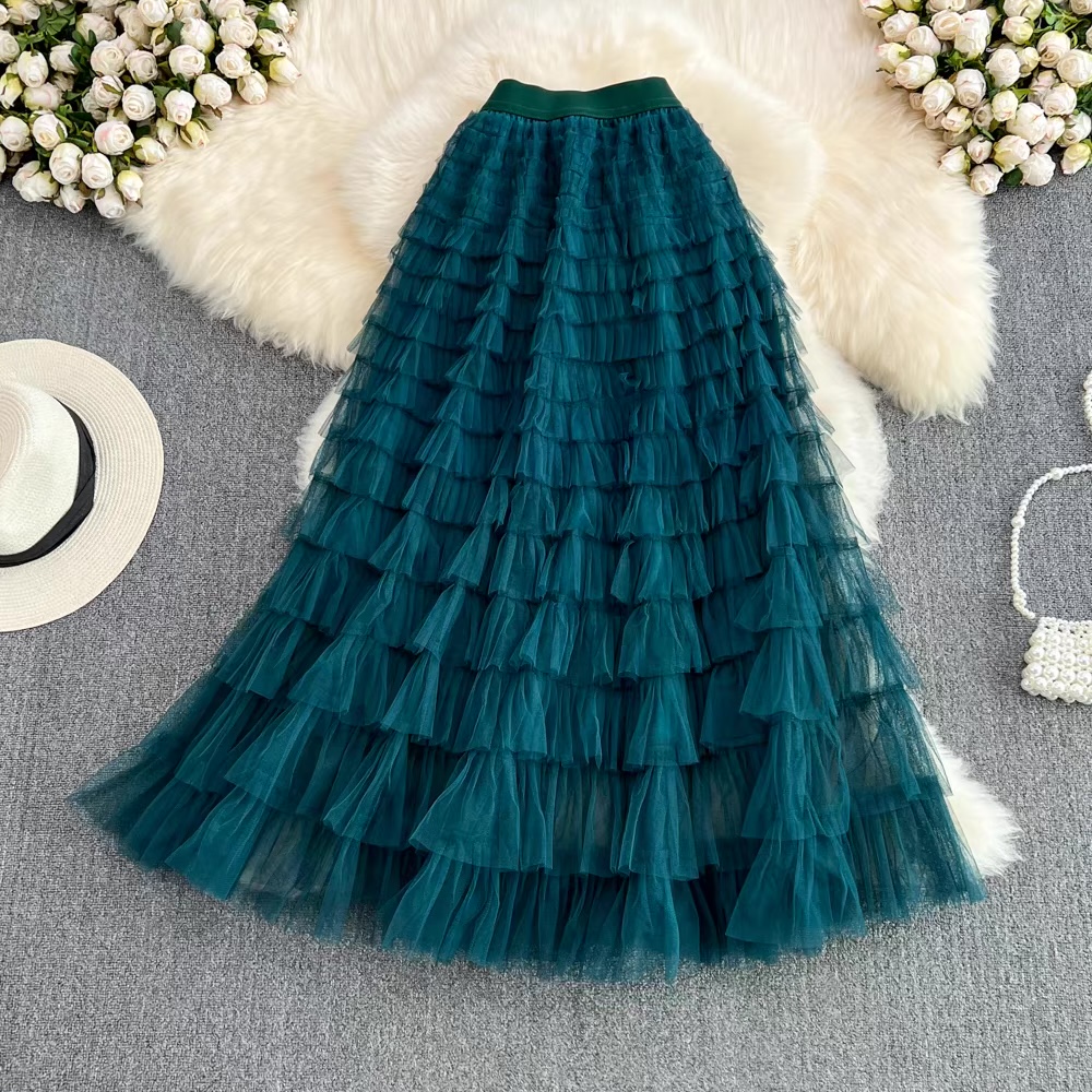 Taken for the day ruffle skirt SZZ189 image