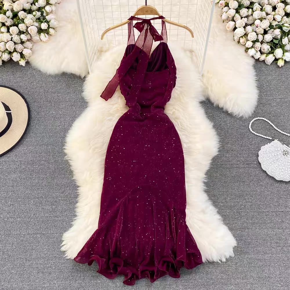 All your attention ruched gown CBC41 image