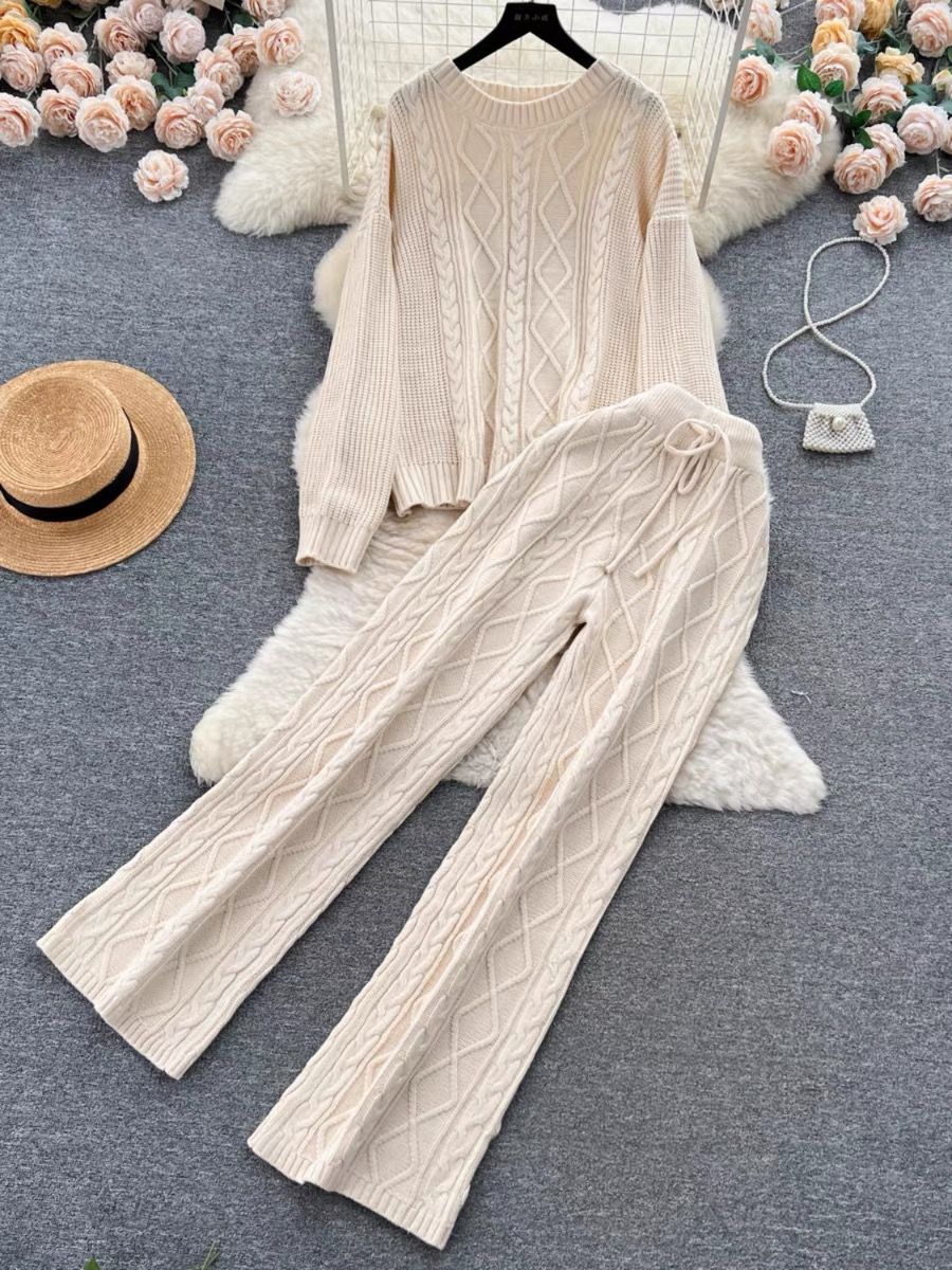 Twin flame knit set TPZZ2571 image