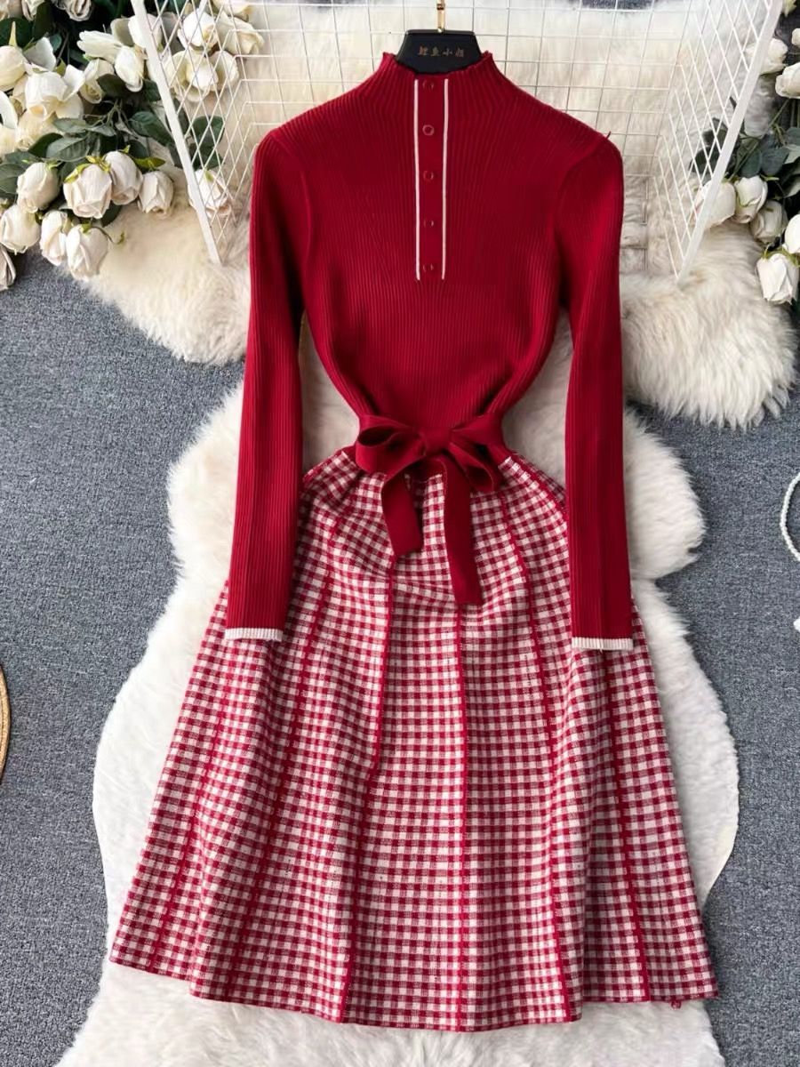 Cassy school sweater dress KD162 image