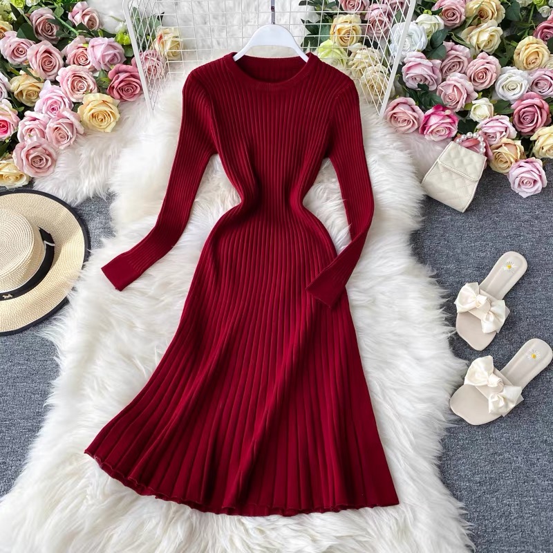 My nice side knit dress KD109