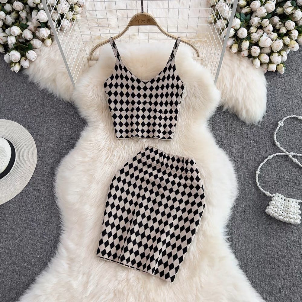 The entertainer plaid set TPZZ885 image