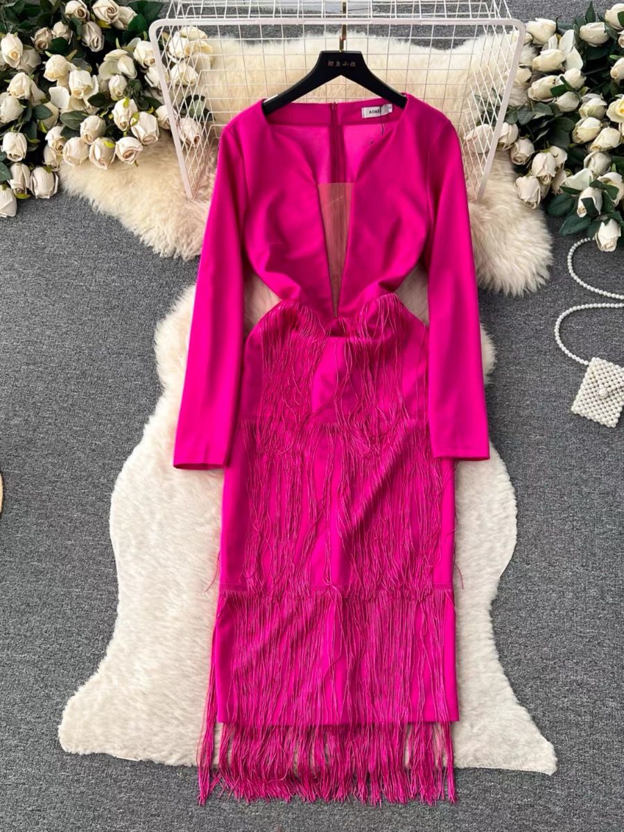 Flora babe fringe dress EBC58 image