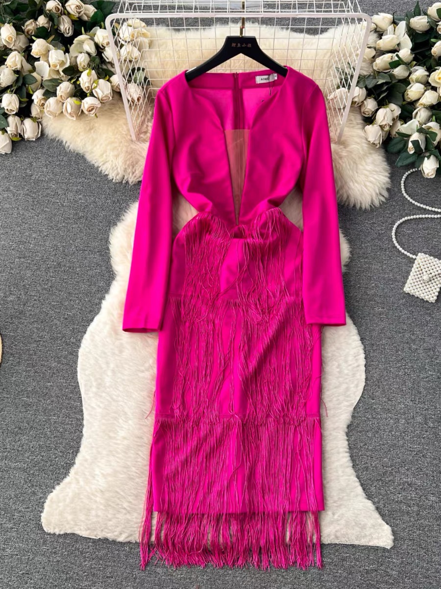 Flora babe fringe dress EBC58