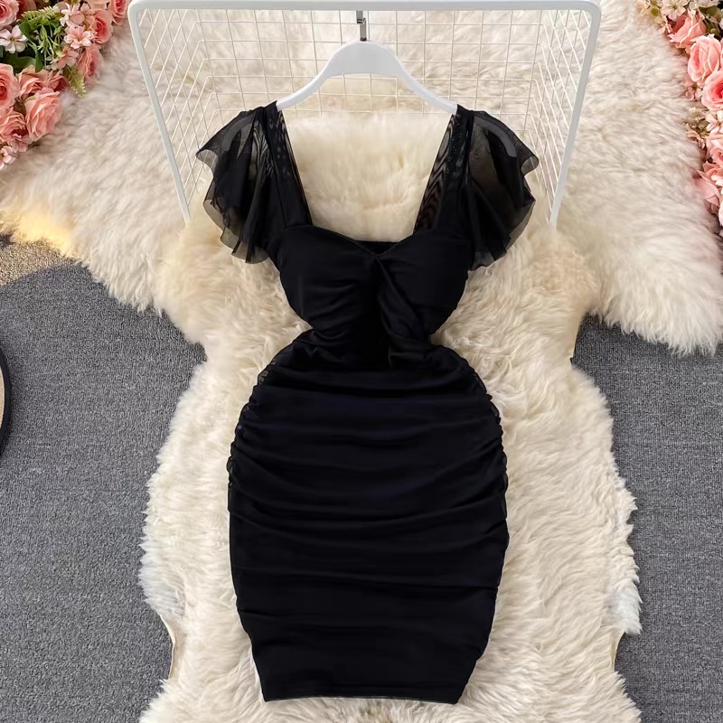 No sleeves ruched gown CBC65 image