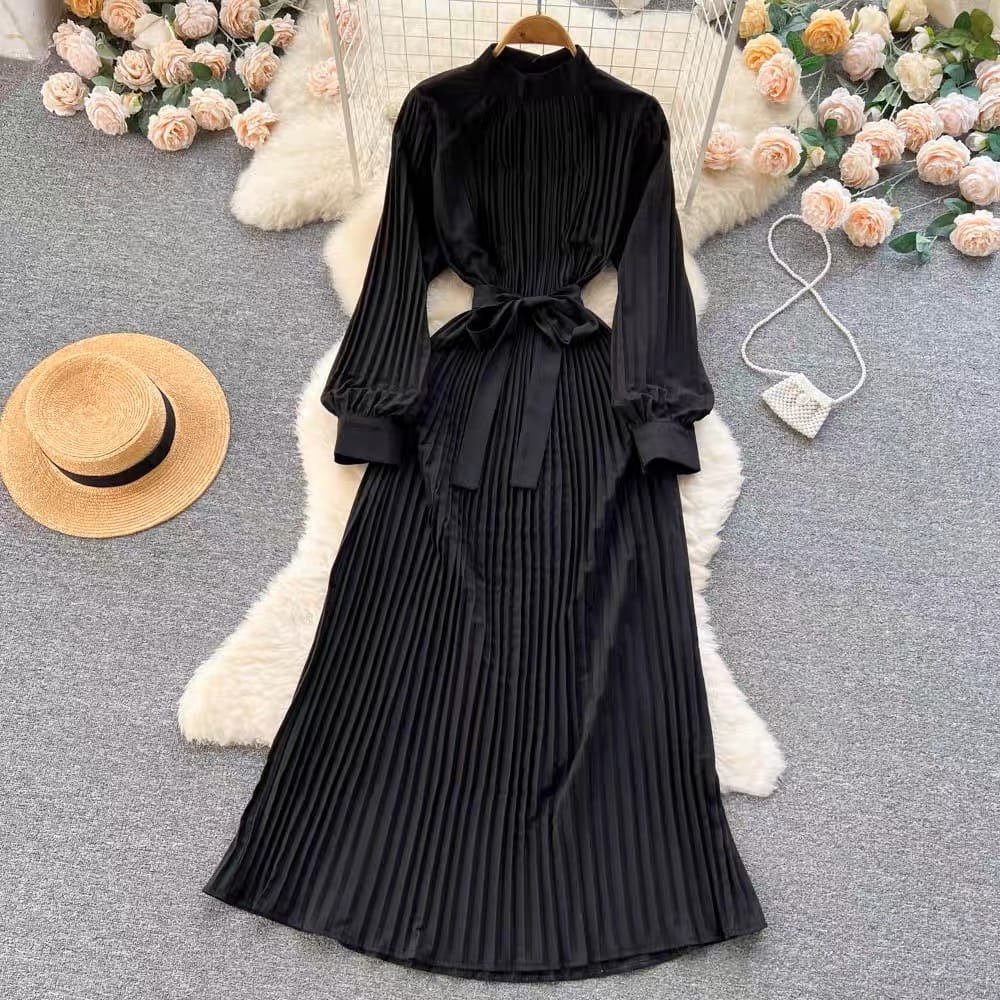Praise me pleat dress FD202 image