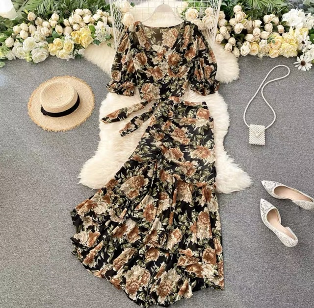 Sofia chiffon matching set TPZZ130 image