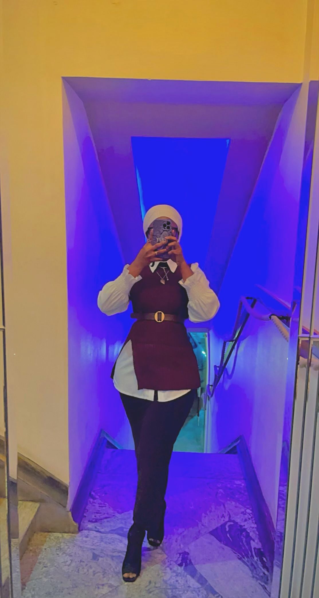 Time for boss moves sweater, shirt set & belt image