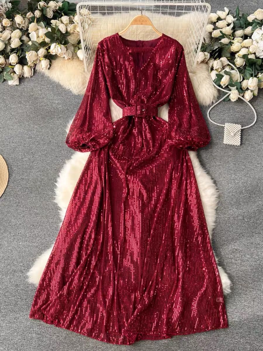 Swing by the party sparkle dress EVD151 image