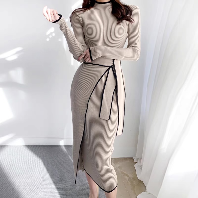 Name in lights sweater dress KD116 image