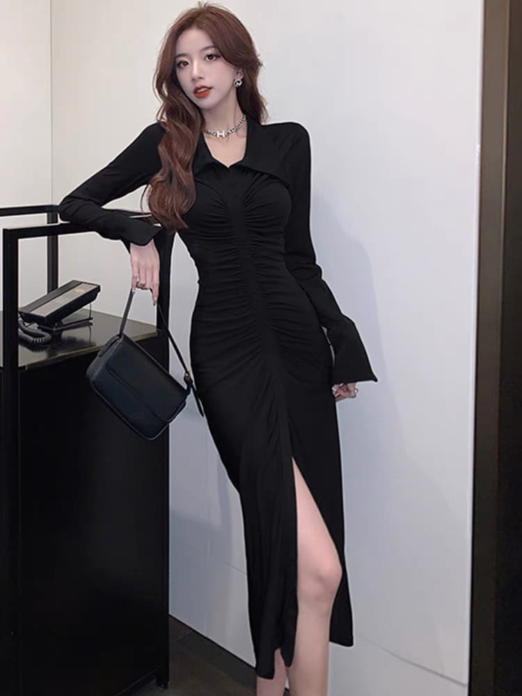 Windy morning shirt dress CBC156 image