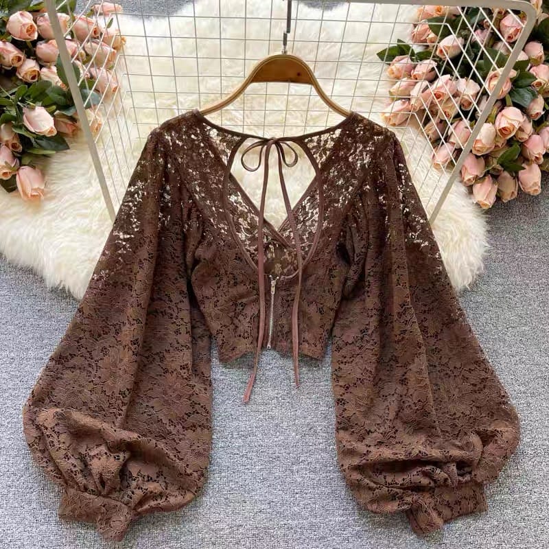 Call it fashion lace top TZZ1351 image