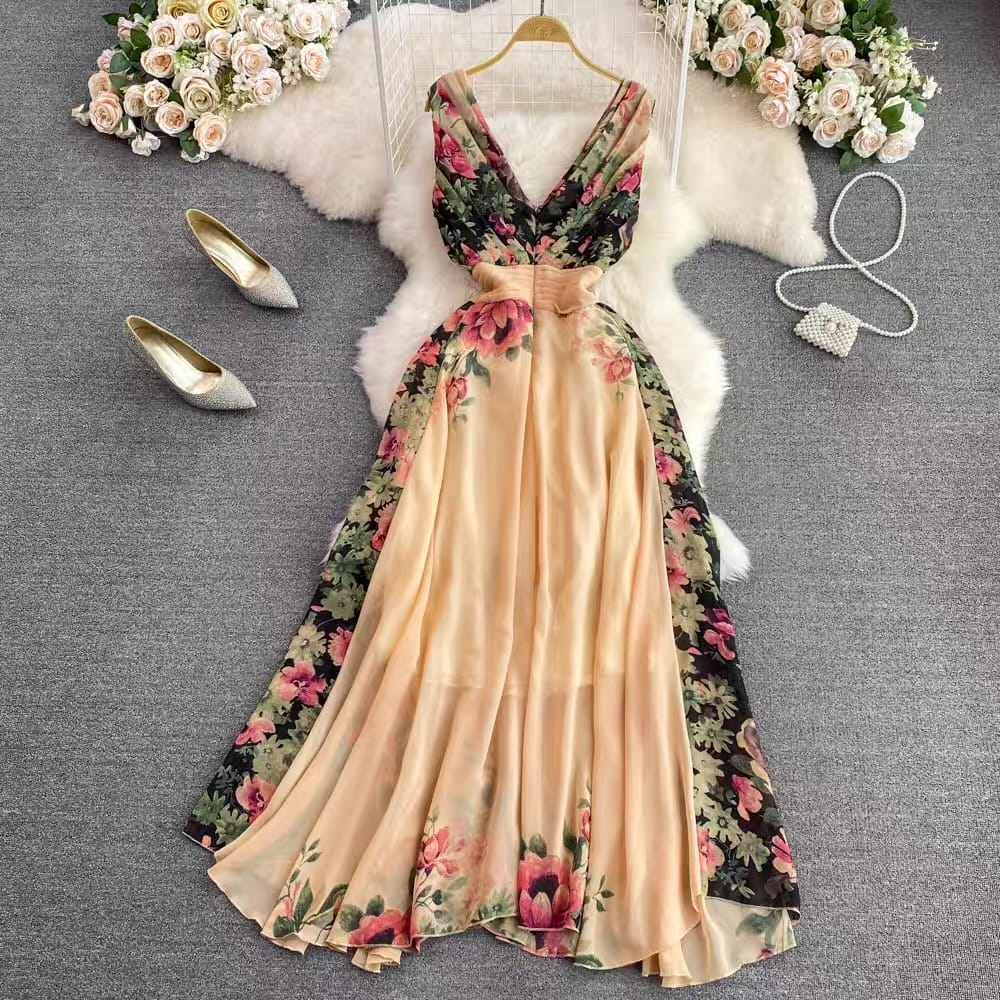 Love again floral dress EVD13 image