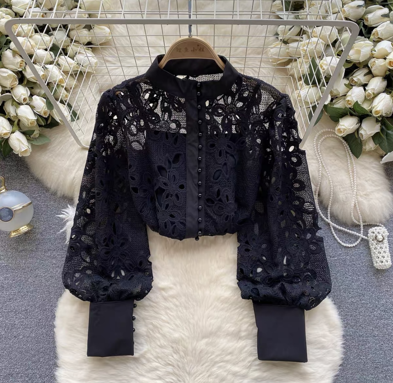 Yasmeen lace blouse BE273 image