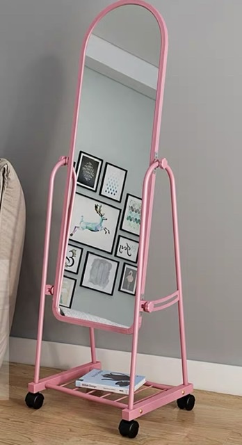 Full length dressing mirror  with rollers DCZZ101 image