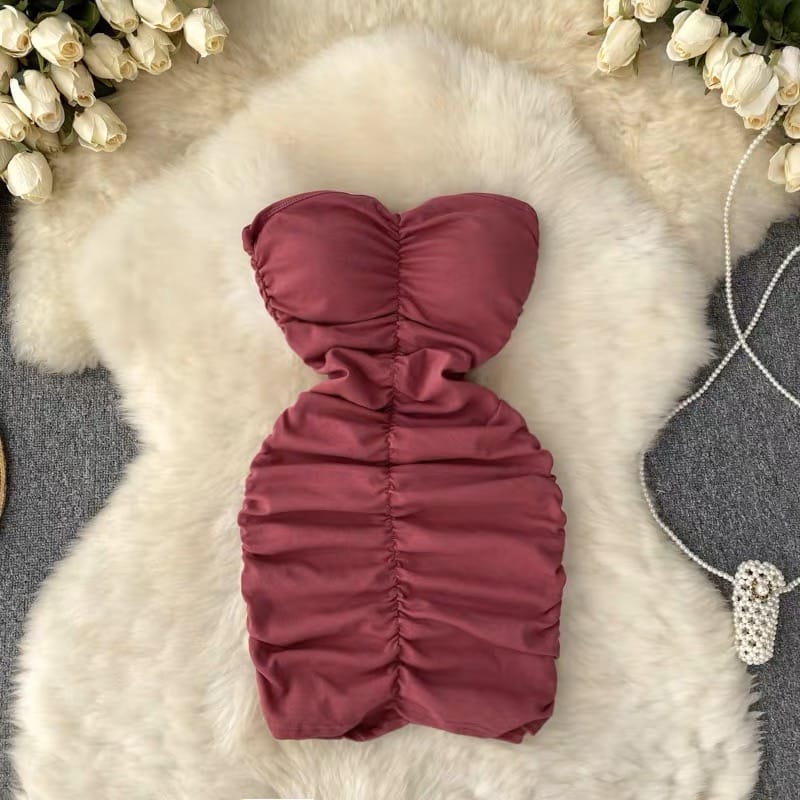 Free as a butterfly ribbed gown CBC105 image