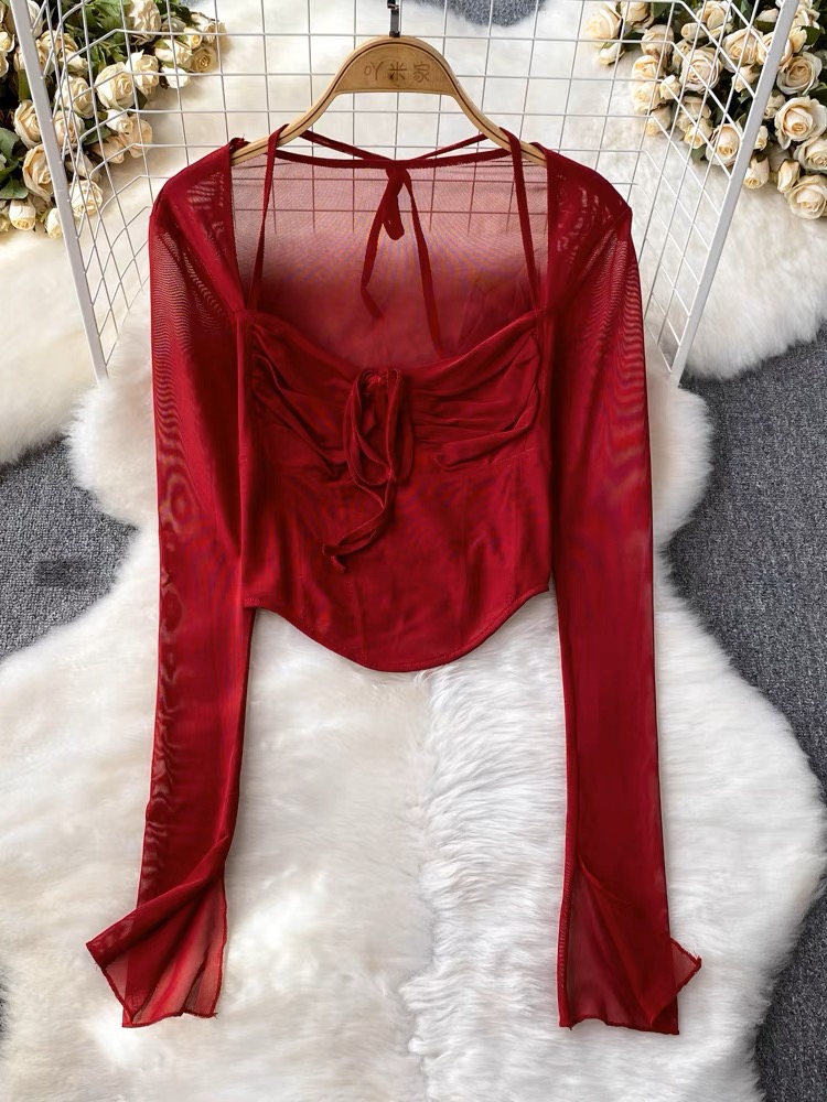 Always fashionably love top TZZ1176 image