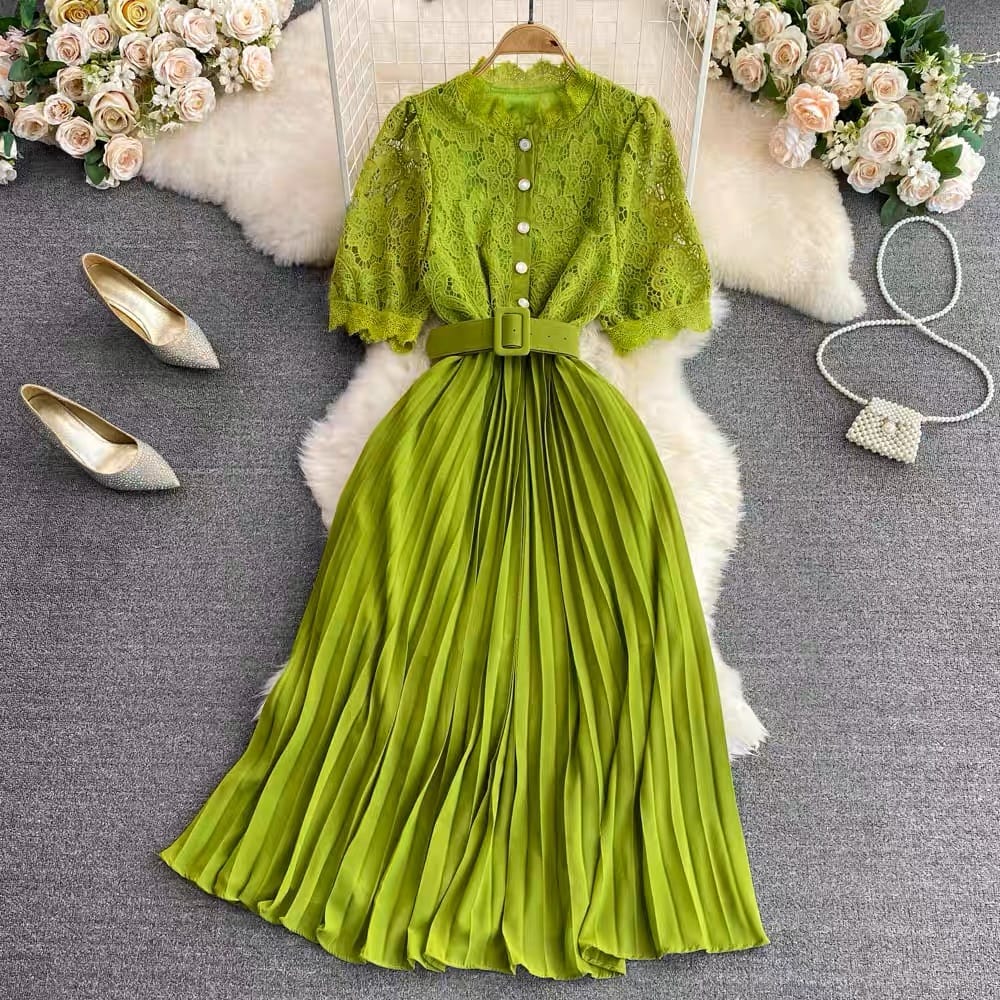 He knows me best lace dress FD203 image