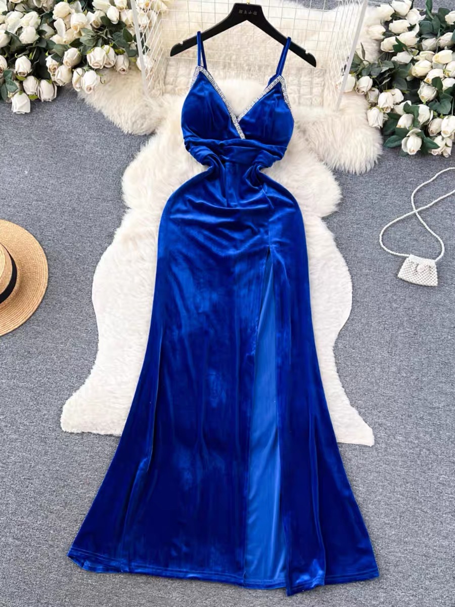 Forever a babe velvet dress EVD82