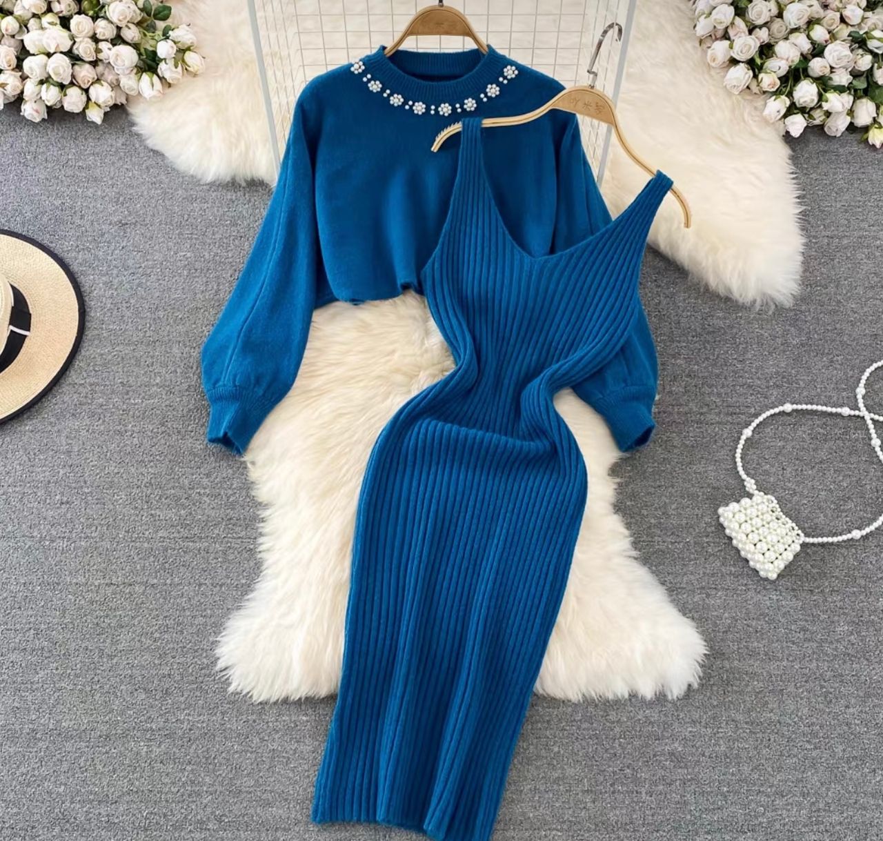 Queen of everything  knit set TPZZ988 image