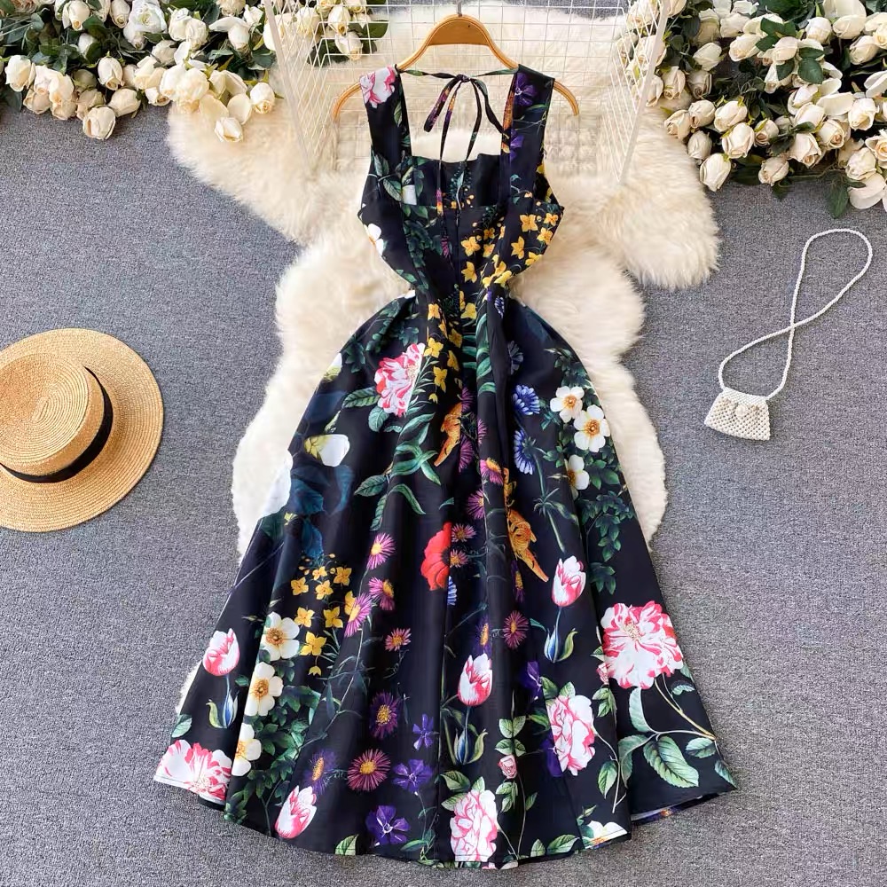 Breaking the rules floral gown FD113 image