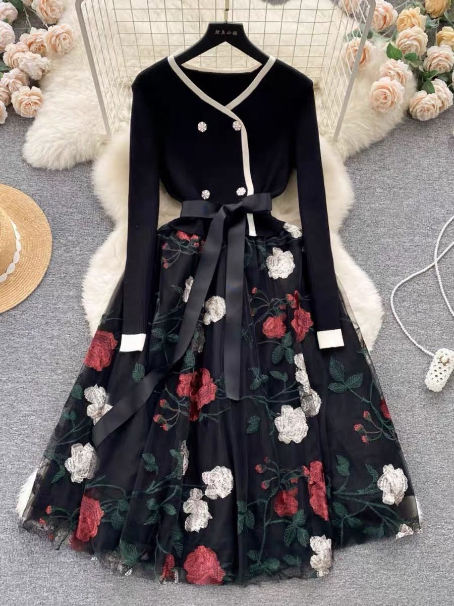 Bring me flowers floral dress FD369 image