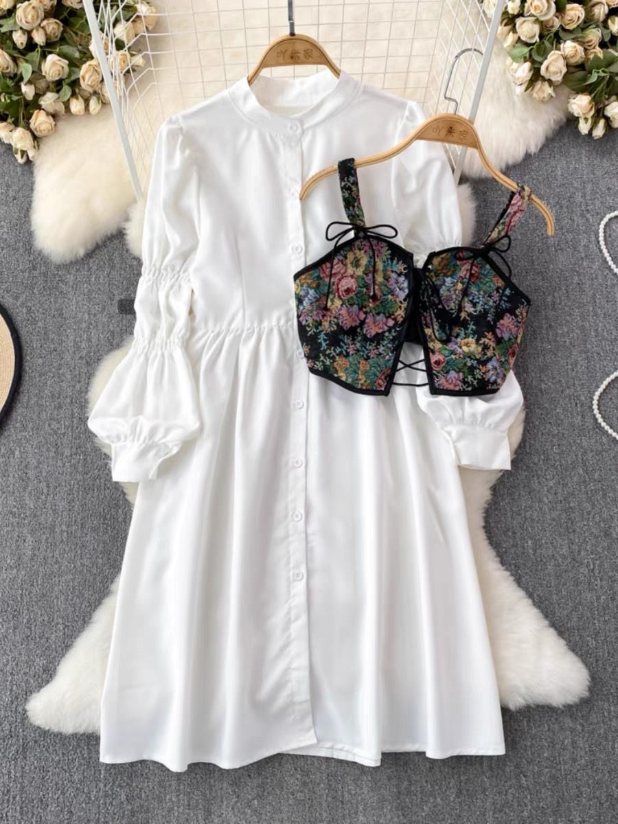 Glitz and glamour shirt dress & corset SDZZ845 image