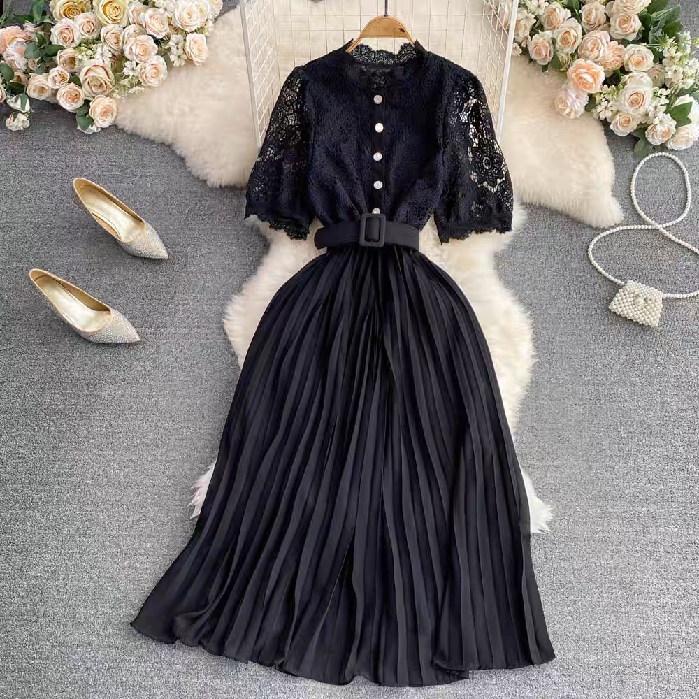 He knows me best lace dress FD203 image