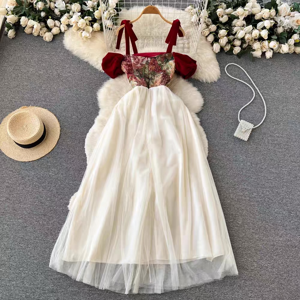 Addicted romance floral dress EVD11 image