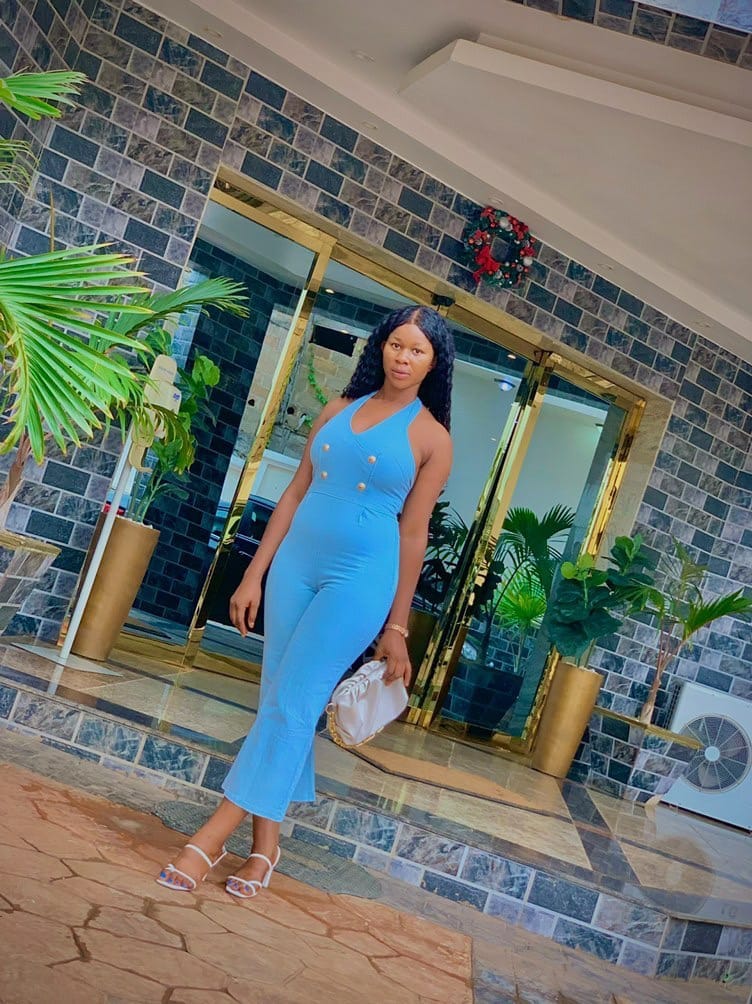 Walk my way sleeveless denim jumpsuit image