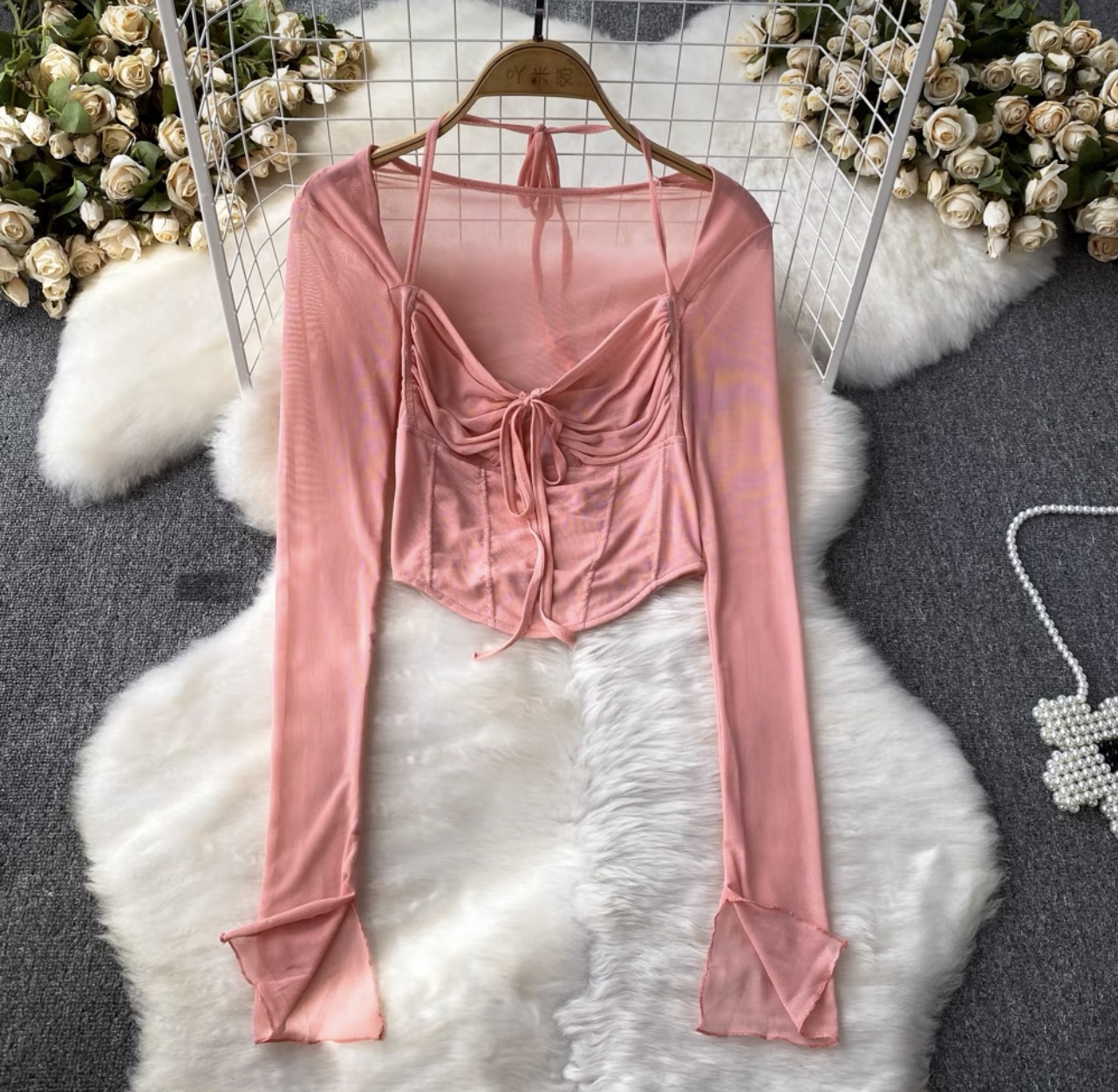 Always fashionably love top TZZ1176 image