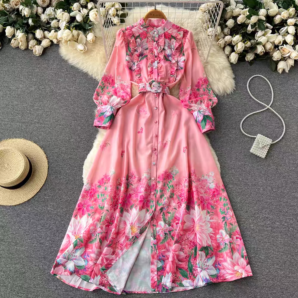 Fact of life floral dress ED18