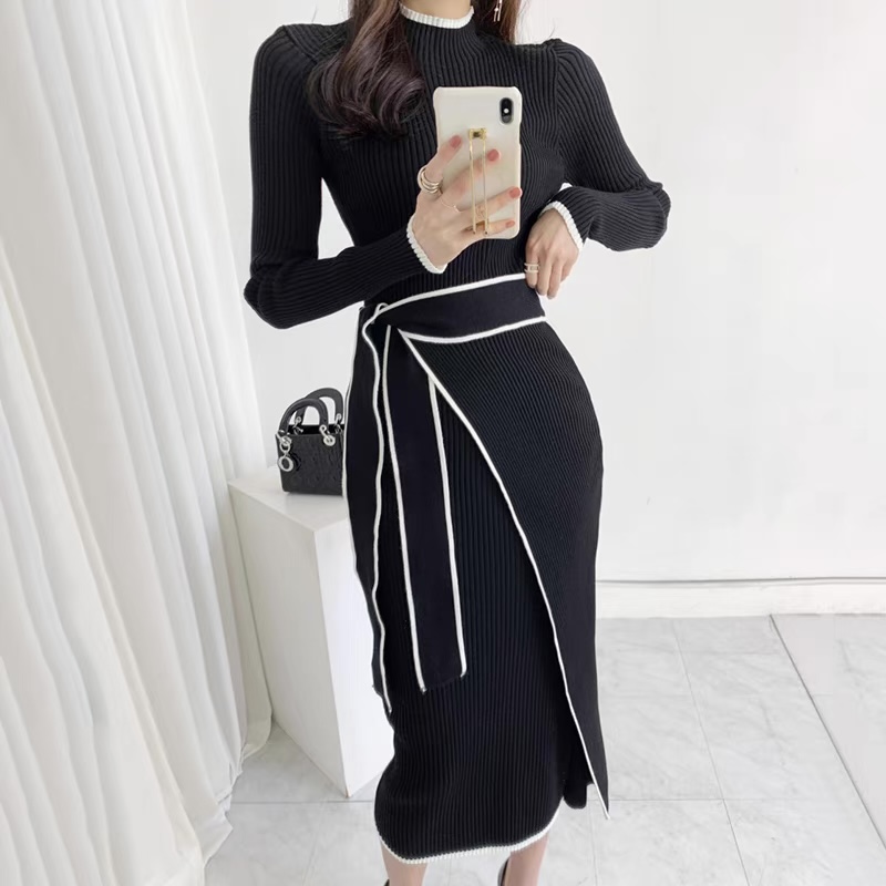 Name in lights sweater dress KD116 image