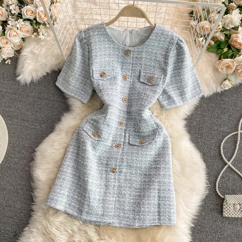 Wide awake woolen princess dress FD93 image