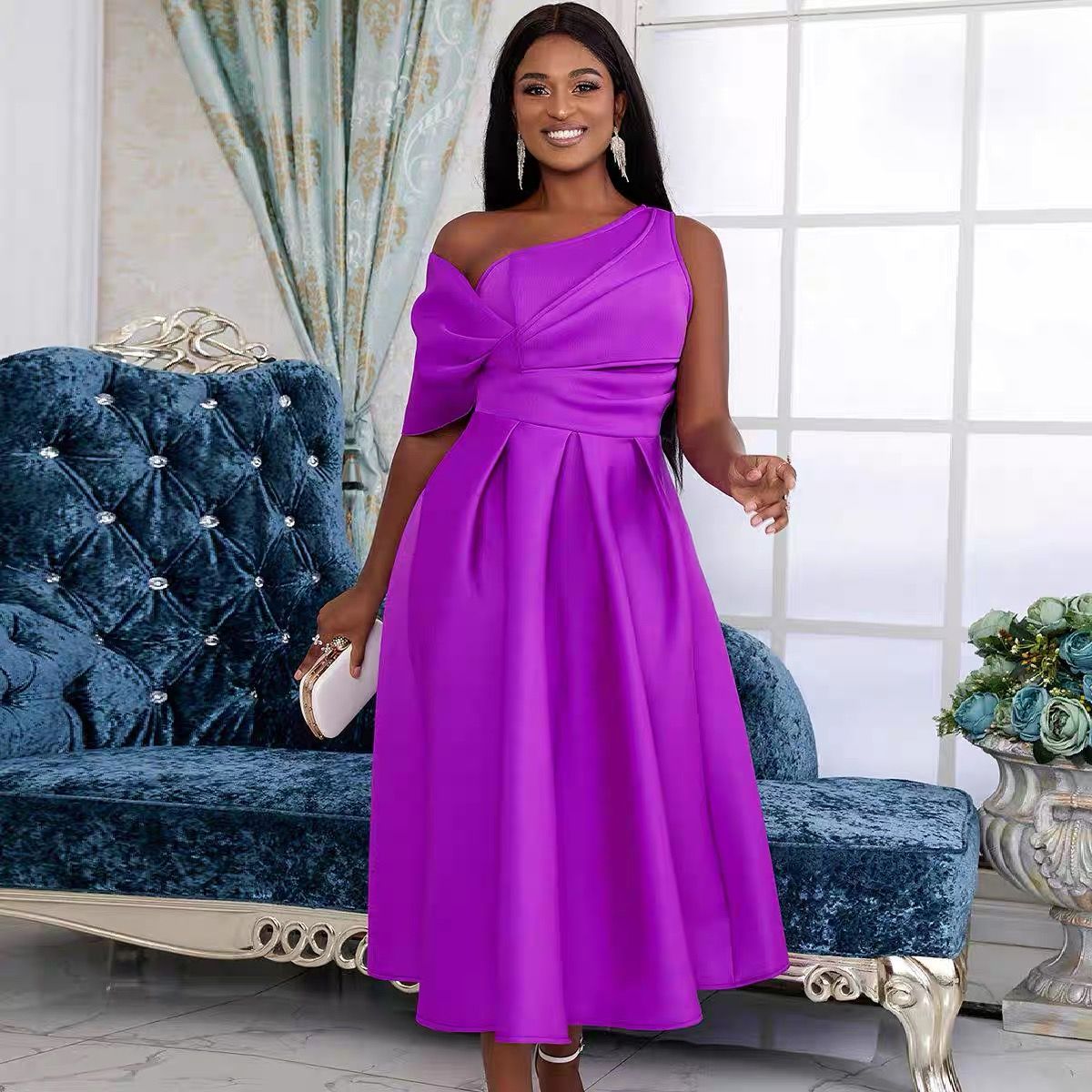 Wedding guest dress EVD50 image